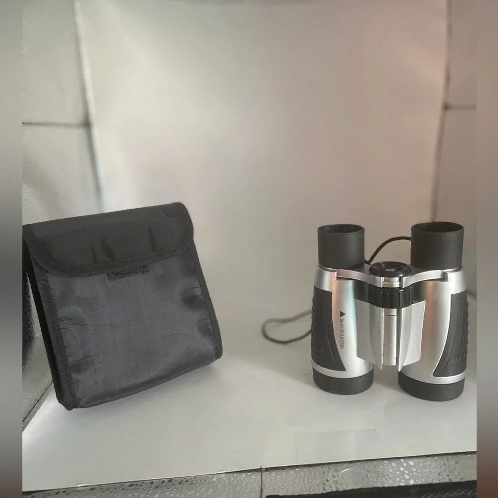 Binoculars with Carrying Case Belt strap Compact Lightweight Small neck cord